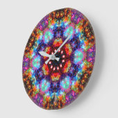 白熱光の恒星カリード ラージ壁時計 (傾斜)