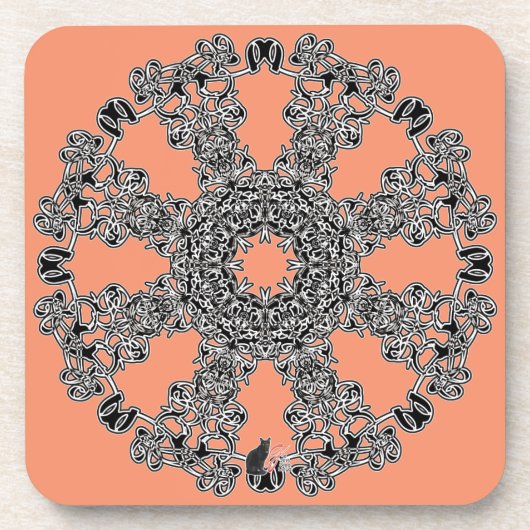 白熱光オクタグリフダスクコースター コースター (正面)