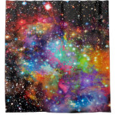 白熱光スターフィールドシャワーカーテン シャワーカーテン (正面)