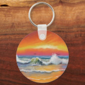 白熱光 – 水カラー キーホルダー (正面)