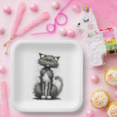 白熱狂するい猫 ペーパープレート (パーティー)