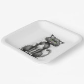 白熱狂するい猫 ペーパープレート (傾斜あり)