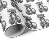 白熱狂する線 ラッピングペーパー (ロールコーナー)