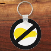 白熱電球なし キーホルダー (正面)