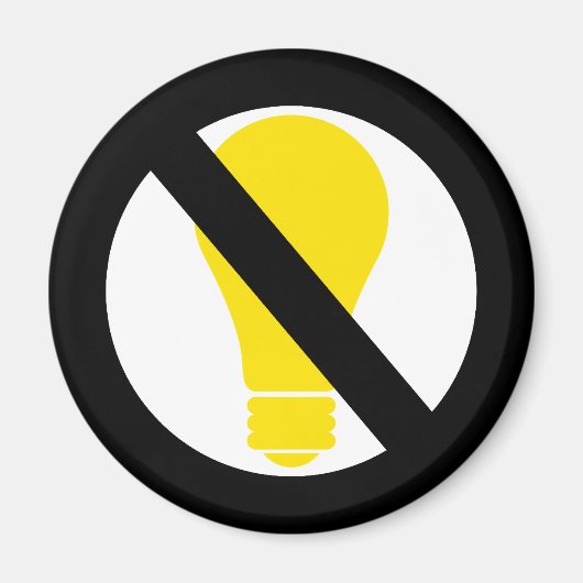 白熱電球なし マグネット (正面)