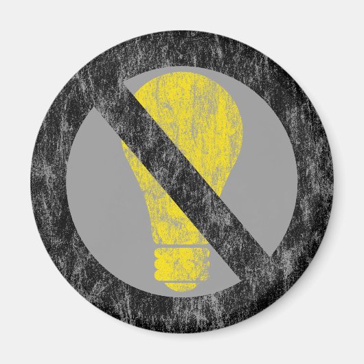 白熱電球なし マグネット (正面)