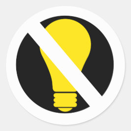 白熱電球なし ラウンドシール