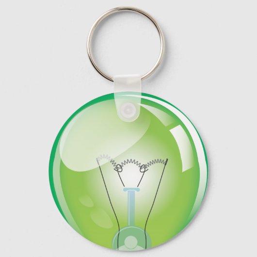 白熱電球 キーホルダー (正面)