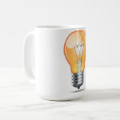 白熱電球 コーヒーマグカップ (正面左)