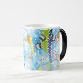 白熱電球 モーフィングマグカップ (正面右)