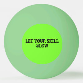 "白熱"白熱暗いピンポン球 卓球ボール