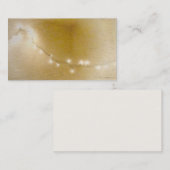 白熱［赤熱］光を放つで軽くグランジな夜ホタルの名刺 名刺 (正面/裏面)