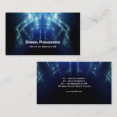 白熱［赤熱］光を放つで高い名刺 名刺 (正面/裏面)