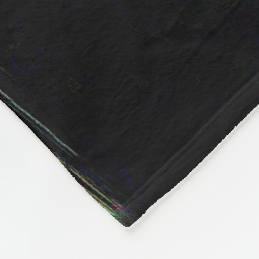 白熱［赤熱］光を放つなオートバイのライダーの円の競争のスケッチ フリースブランケット (角)