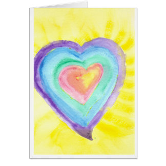 白熱［赤熱］光を放つなハート