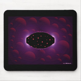 白熱［赤熱］光を放つなファンタジーの形 マウスパッド