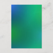 白熱［赤熱］光を放つなヘブライ手紙及びノートの（ユダヤ教の）バル・ミツバーの招待状 エンクロージャーカード (裏面)