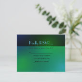 白熱［赤熱］光を放つなヘブライ手紙及びノートの（ユダヤ教の）バル・ミツバーの招待状 出欠カード (スタンド正面)