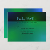 白熱［赤熱］光を放つなヘブライ手紙及びノートの（ユダヤ教の）バル・ミツバーの招待状 出欠カード (正面/裏面)