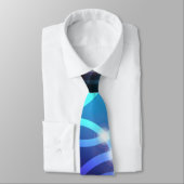 白熱［赤熱］光を放つな円 ネクタイ (タイ)