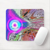 白熱［赤熱］光を放つな彗星 マウスパッド (マウス)