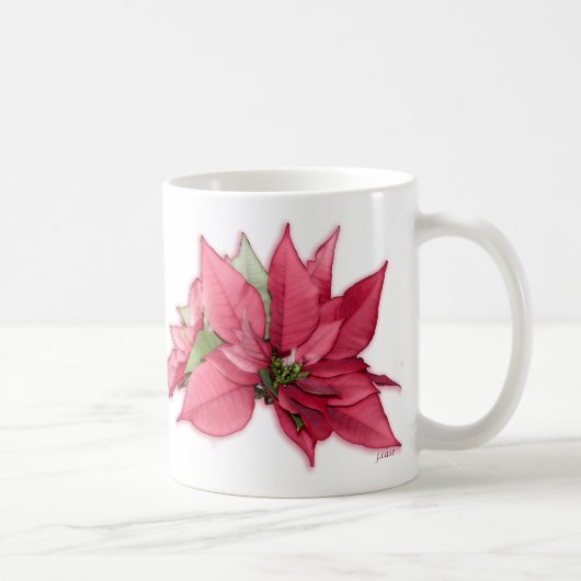 白熱［赤熱］光を放つな美しい コーヒーマグカップ (右)