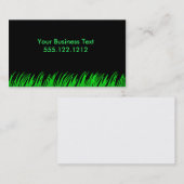 白熱［赤熱］光を放つな草 名刺 (正面/裏面)