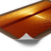 白熱［赤熱］光を放つな蜂蜜 ポスター (角)