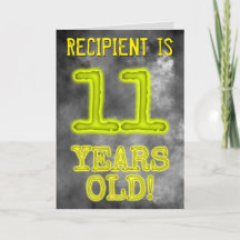 白熱［赤熱］光を放つオーラ不気味ルック"11歳！" +名前