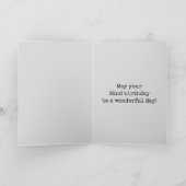 白熱［赤熱］光を放つオーラ不気味ルック"92歳！" +名前 カード (内部)