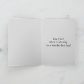 白熱［赤熱］光を放つオーラ不気味ルック"93歳！" +名前 カード (内部)