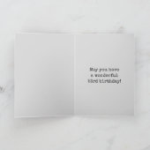 白熱［赤熱］光を放つオーラ不気味ルック「HAPPY 53rd誕生日」 カード (内部)