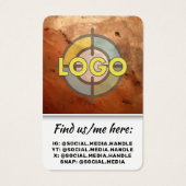 白熱［赤熱］光を放つスパフェイクと美学のための石テンプレート (裏面)