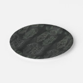 白熱［赤熱］光を放つ幽霊 ペーパープレート (アングル)