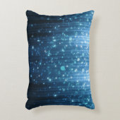 白熱［赤熱］光を放つ抽象芸術: Illuminated Background Art アクセントクッション (正面(垂直))