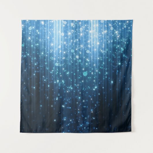 白熱［赤熱］光を放つ抽象芸術: Illuminated Background Art タペストリー (正面)