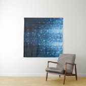 白熱［赤熱］光を放つ抽象芸術: Illuminated Background Art タペストリー (インサイチュ(横))