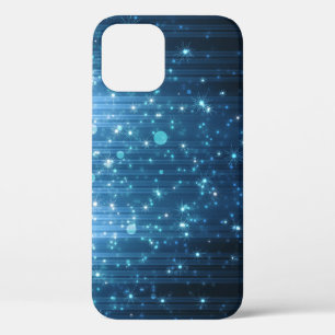 白熱［赤熱］光を放つ抽象芸術: Illuminated Background Art iPhone 12ケース