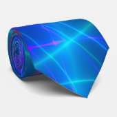 白熱［赤熱］光を放つ数々の色の光線 ネクタイ (ロール)