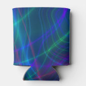 白熱［赤熱］光を放つ数々の色の光線 缶クーラー (裏面)