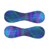 白熱［赤熱］光を放つ数々の色の光線 野球ボール (パネル)