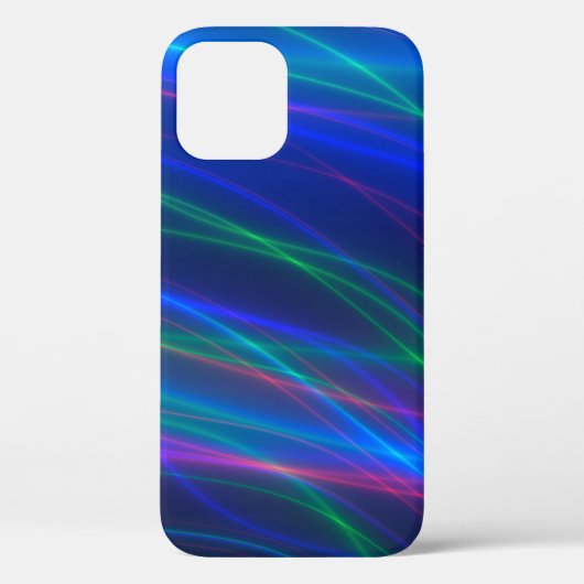 白熱［赤熱］光を放つ数々の色の光線 Case-Mate iPhoneケース (裏面)