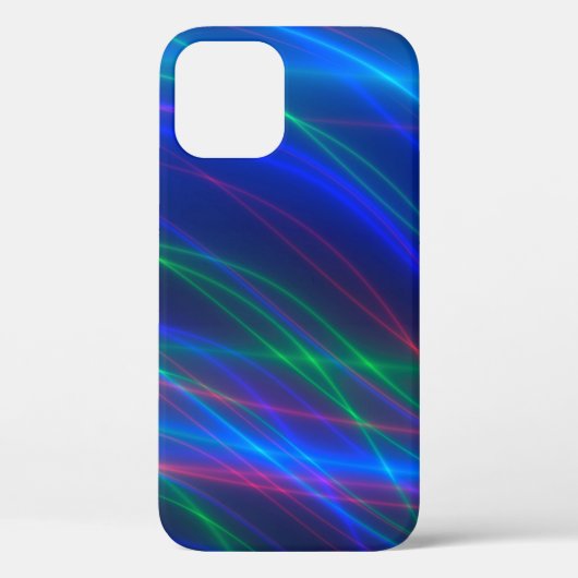 白熱［赤熱］光を放つ数々の色の光線 Case-Mate iPhoneケース (裏面)