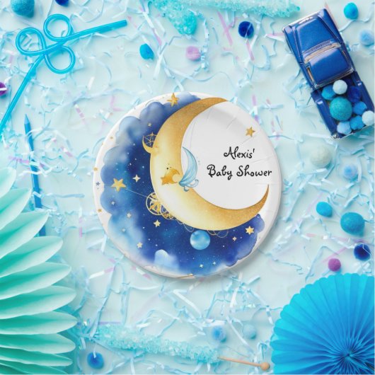 白熱［赤熱］光を放つ星の赤ちゃん ペーパープレート (パーティー)