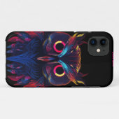 白熱［赤熱］光を放つ目 Case-Mate iPhoneケース (裏面(横))