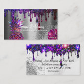 白熱［赤熱］光を放つ自信永久化粧 名刺 (正面/裏面)