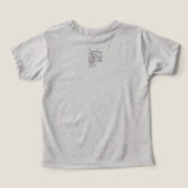 白熱［赤熱］光を放つ&成長 – トドラー感動的シャツ (デザイン裏面)