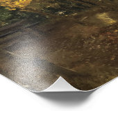 白熱［赤熱］光を放つ《植物》アスペン フォトプリント            (角)