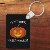 白熱［赤熱］光を放つJack-o'-Lantern -悪夢を点灯 キーホルダー (裏面)