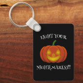 白熱［赤熱］光を放つJack-o'-Lantern -悪夢を点灯 キーホルダー (正面)